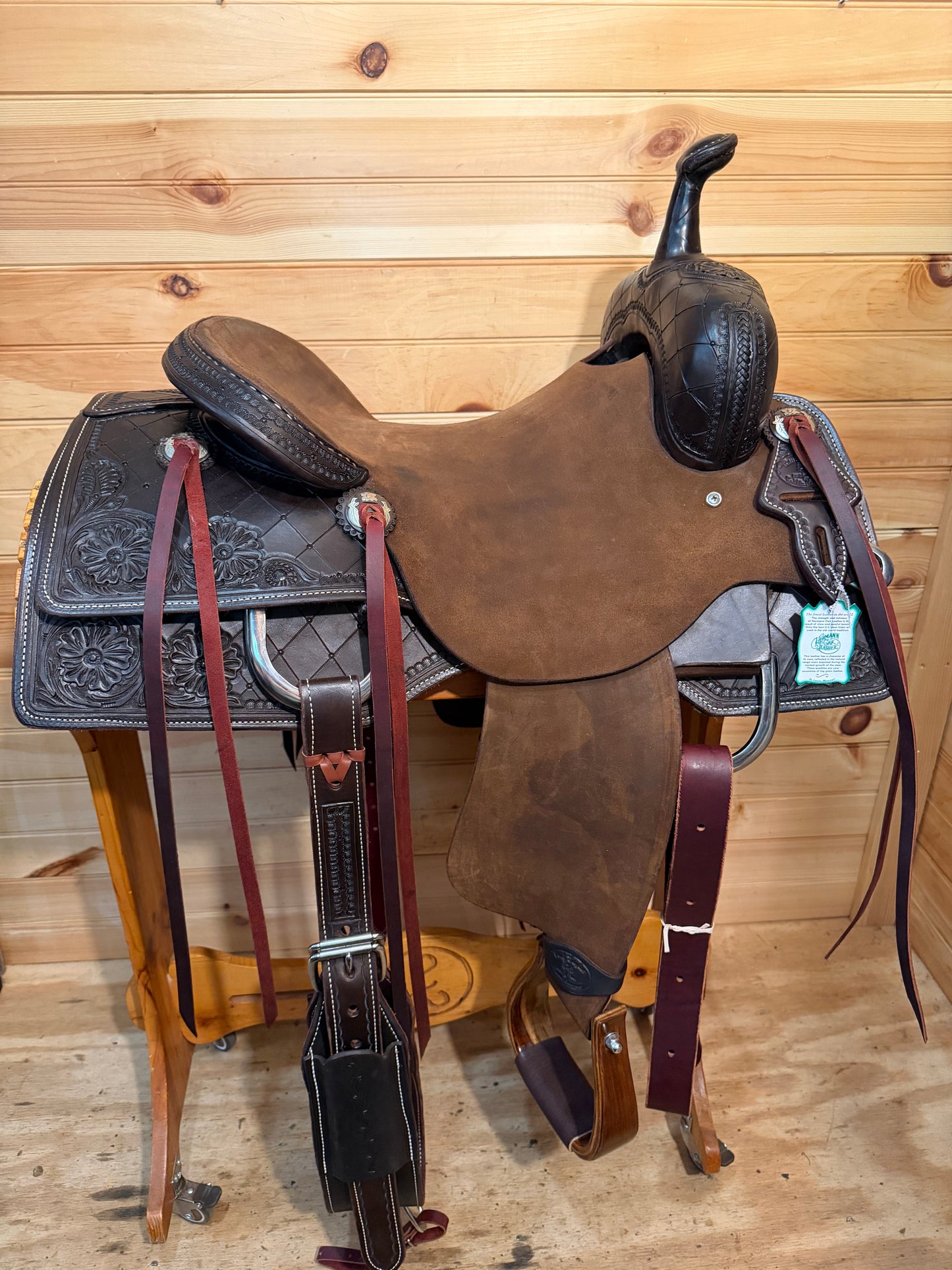 15.5" Paul Taylor Cutter Western Saddle