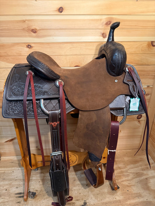 15.5" Paul Taylor Cutter Western Saddle