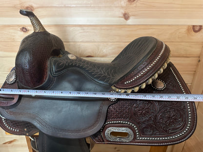 15” Billy Cook BW Barrel Racing Saddle Model 1930