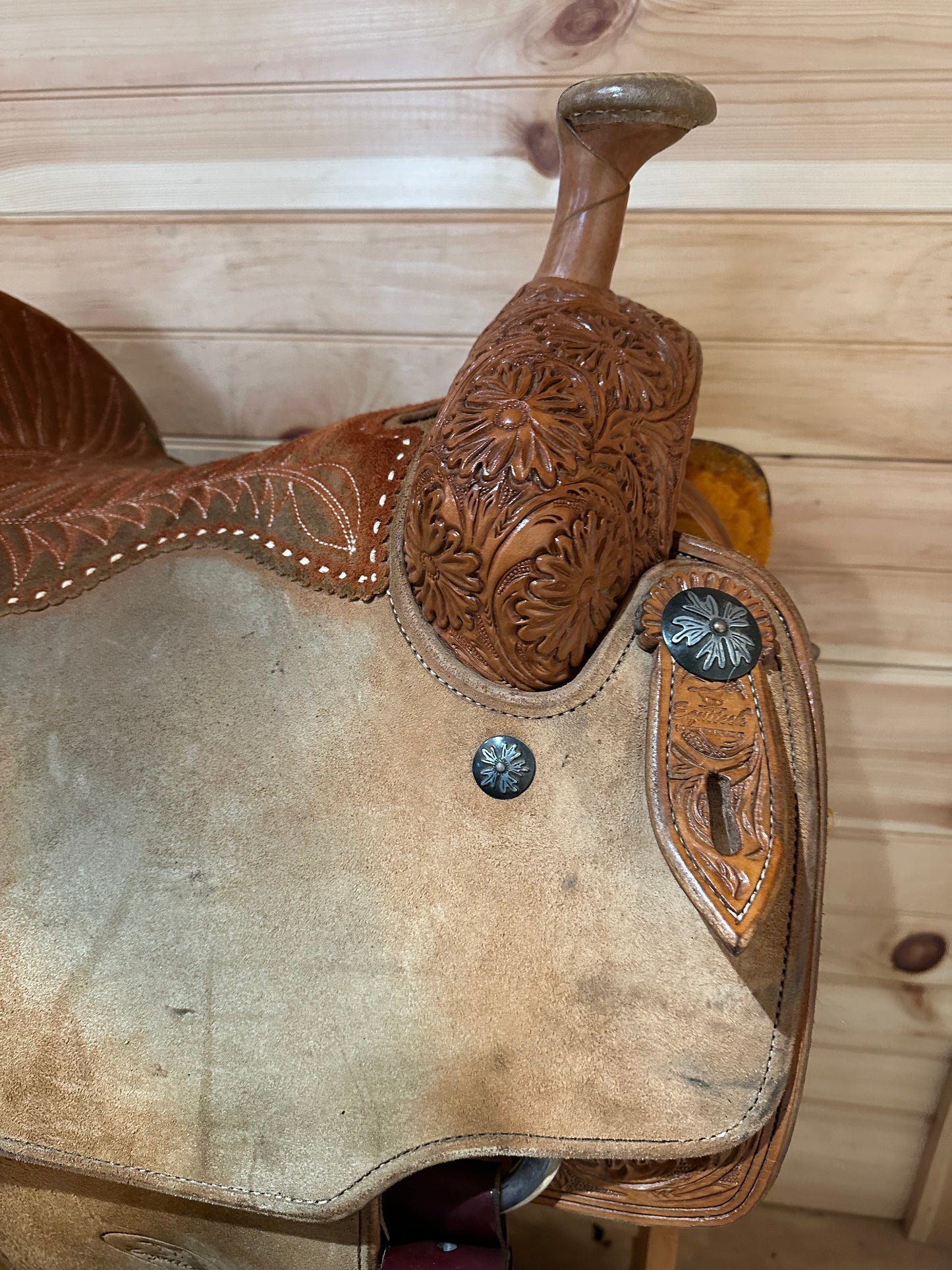 15” Equitech Team Roper Western Saddle