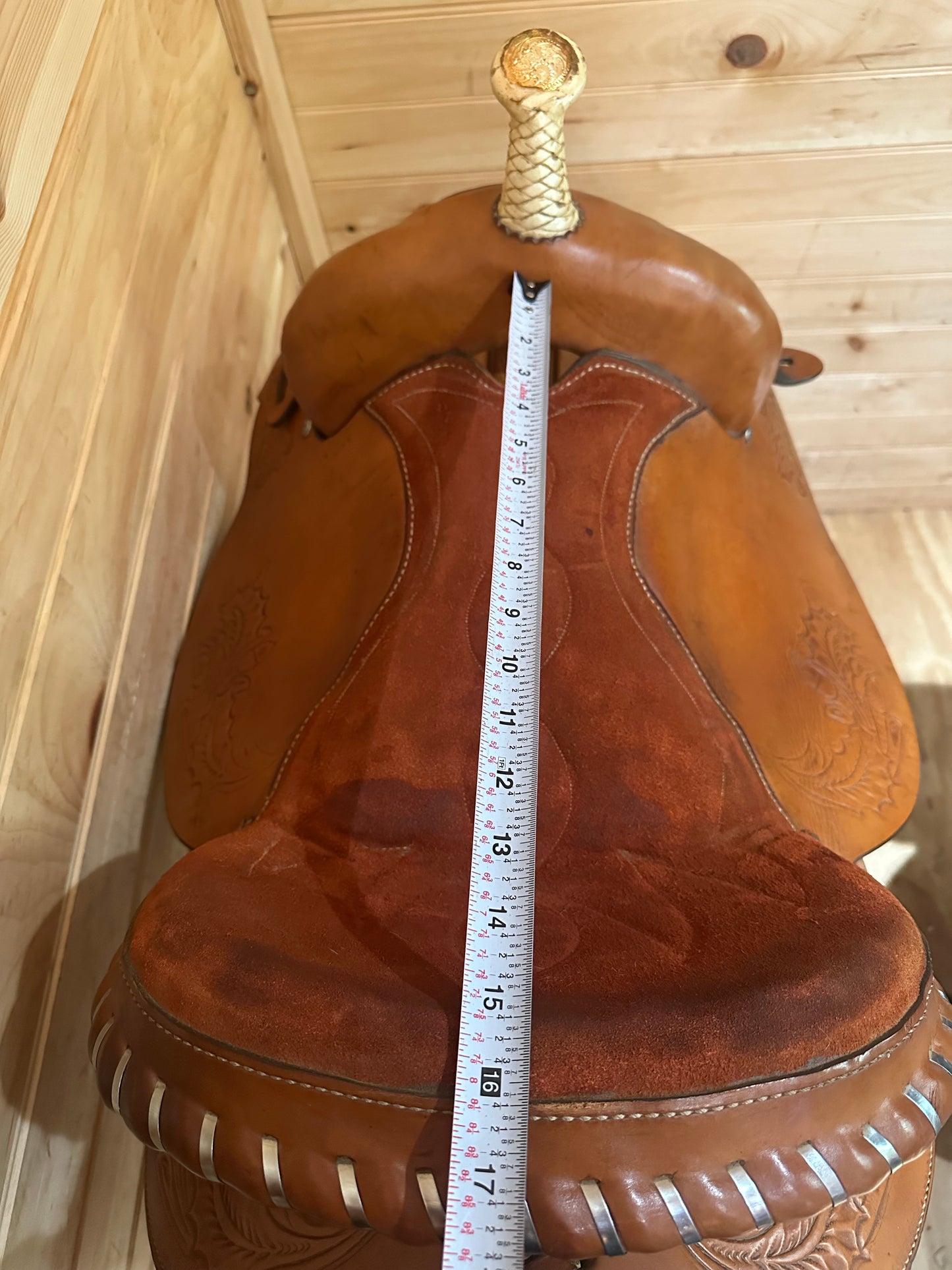 16” Blue Ridge Barrel Racing Western Saddle Model 9010
