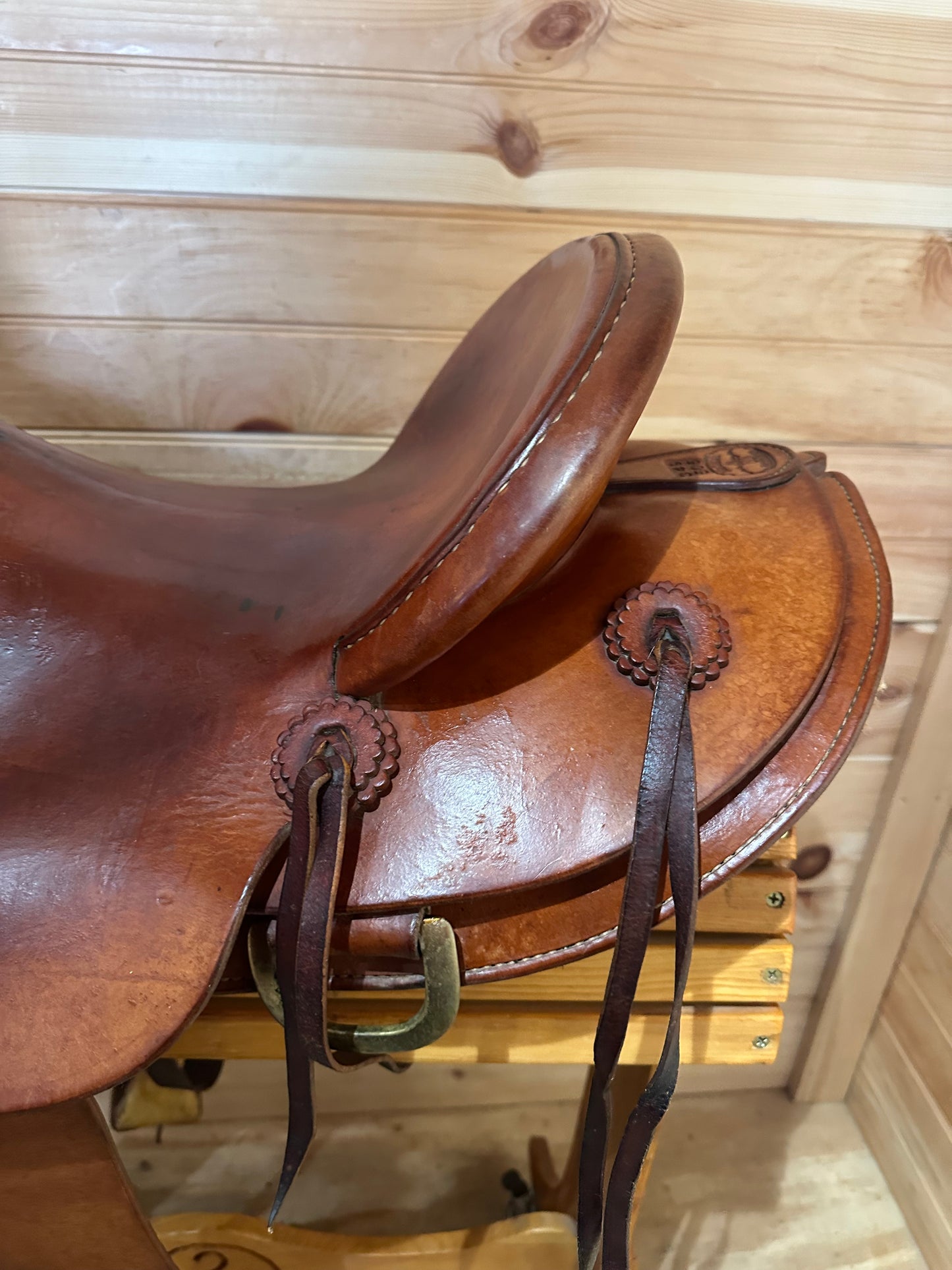 16” McCall Lady Pendleton Western Saddle Model 349-505