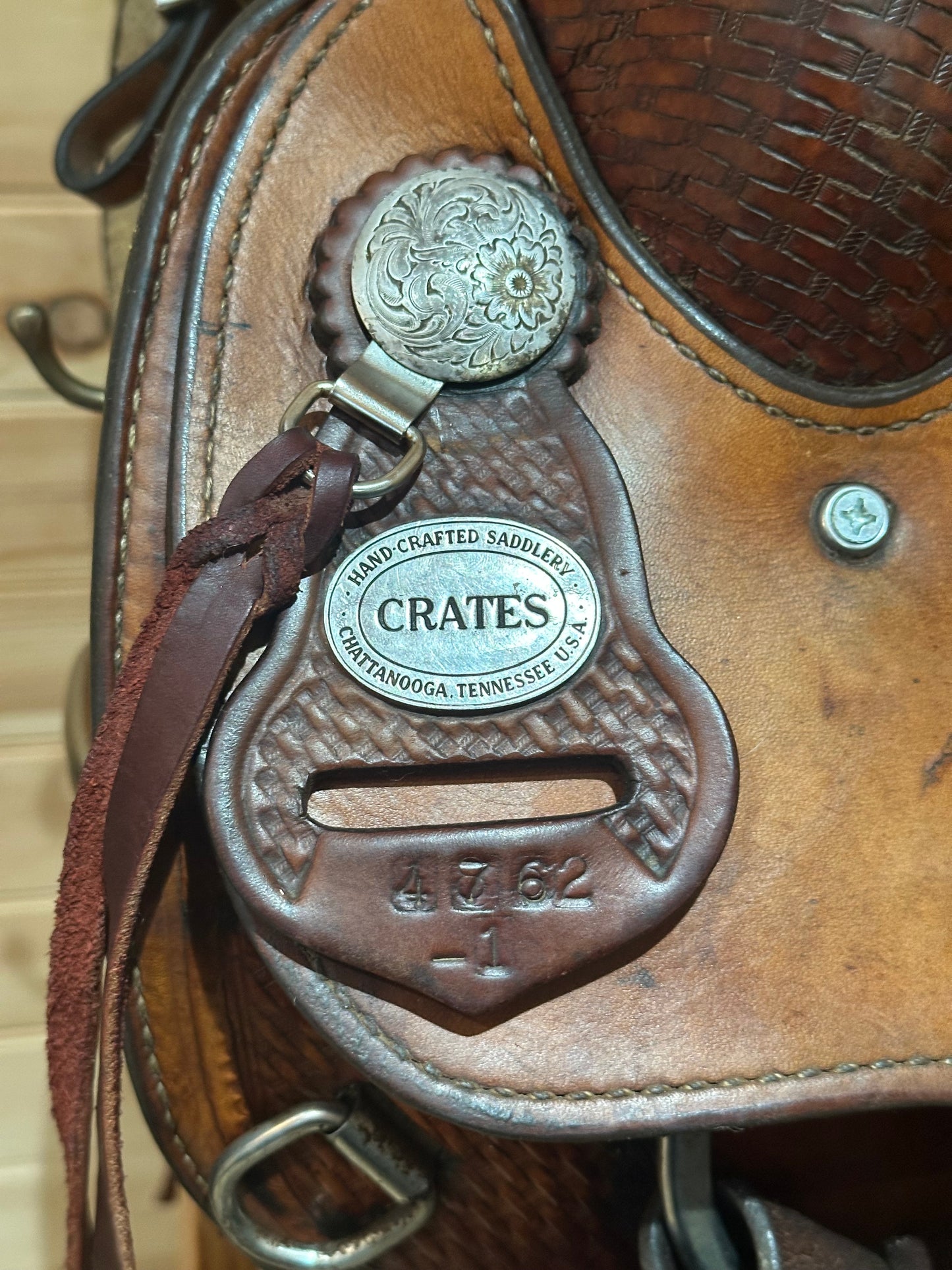 15.5” Crates Team Roper Western Saddle Model 4762