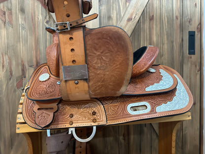 14” Circle Y High Horse Pasadena Show Western Saddle Model 6312