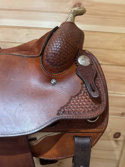 16” Billy Cook Maker Reiner Western Saddle Model 8907