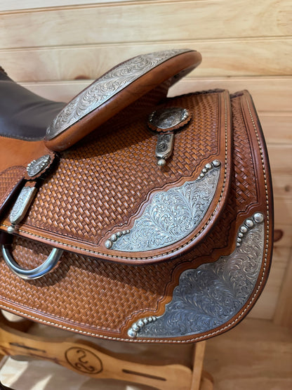 15” Bob’s Custom Saddlery Bob Avila Show Reiner Western Saddle