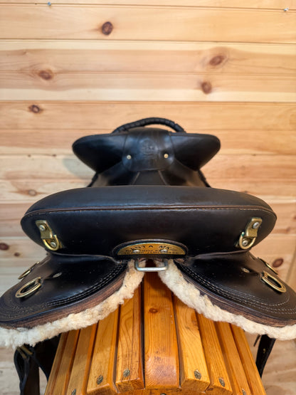 17” Australian Stock Saddle Co Santa MK III Enduro Aussie Saddle by James Saddlery