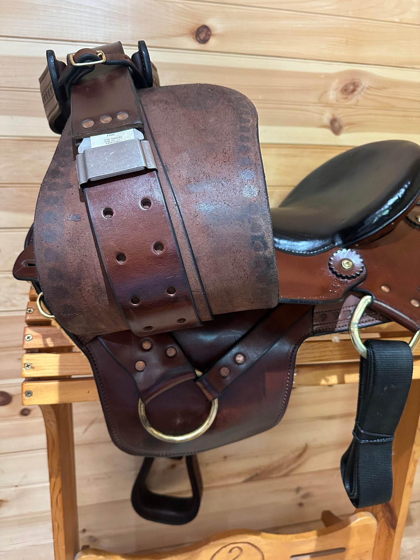 16” Imus 4Beat Gaited Western Trail Saddle