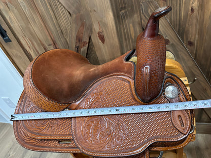 15” Crates Western Trail Saddle Model 152