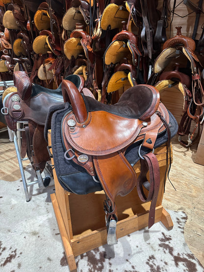 16” Circle Y Virginia Flex2 Trail Gaiter Gaited Endurance Saddle Model 1588 (2020)