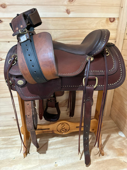 16” Circle Y Flex2 Shawnee Western Trail Saddle Model 1653