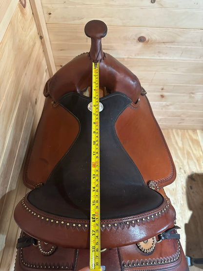 16” Tex Tan Tex-Flex Western Trail Saddle Model 08-TF408-6