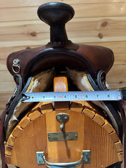 16” American saddlery Barrel Racing Western Saddle Model 408