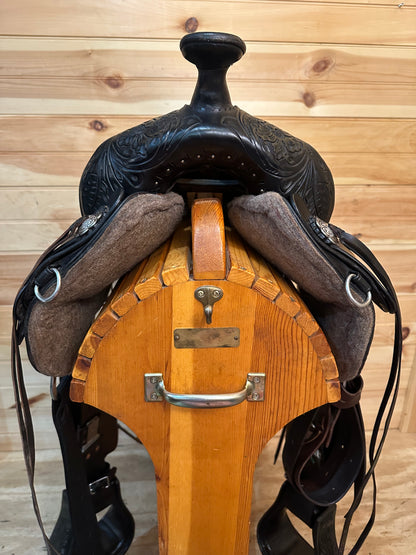 17.5” Tucker Meadow Creek  Western Trail Saddle Model 291