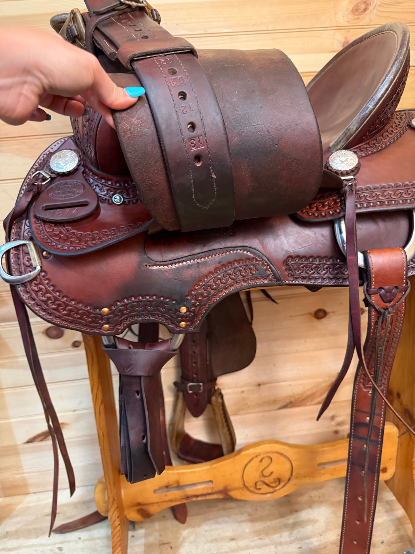 16” Billy Cook Maker Ranch Versatility Western Saddle Model 1874
