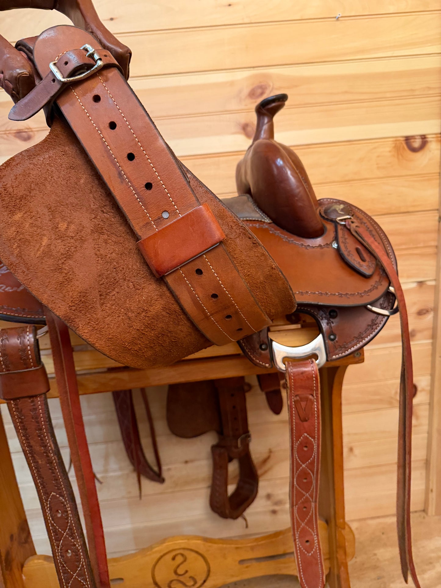 16” Clinton Anderson Aussie Stock Saddle by Martin Saddlery