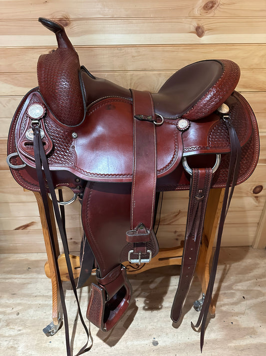 16” Crates Supreme Trail Western Saddle Model 2170-4