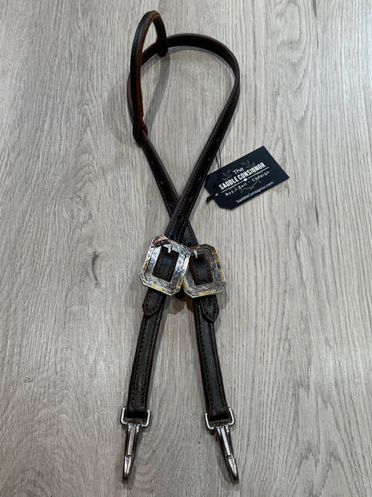 Feather & Arrow Quick Change One Ear Headstall– Premium Amish Leather by Spur Creek Tack