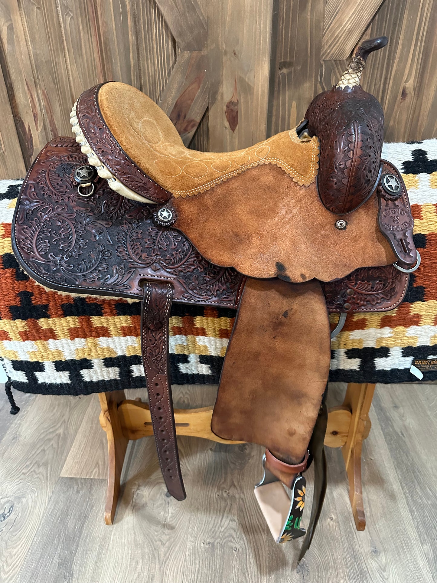 14” Ammerman Barrel Racing Saddle