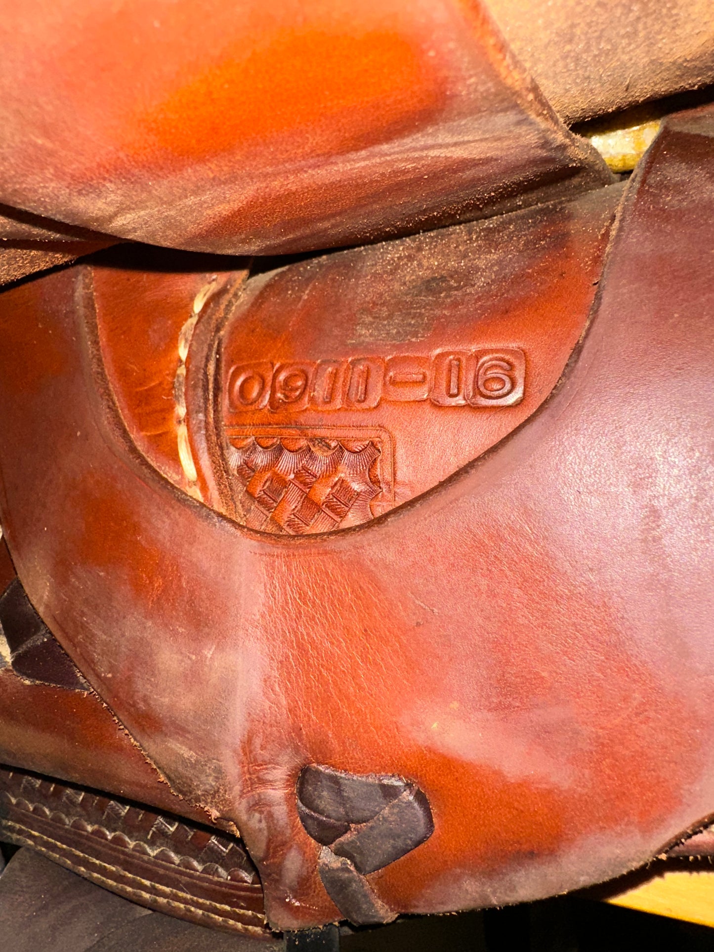 16” Morgan Saddlery 2S Ranch Cutter Western Saddle