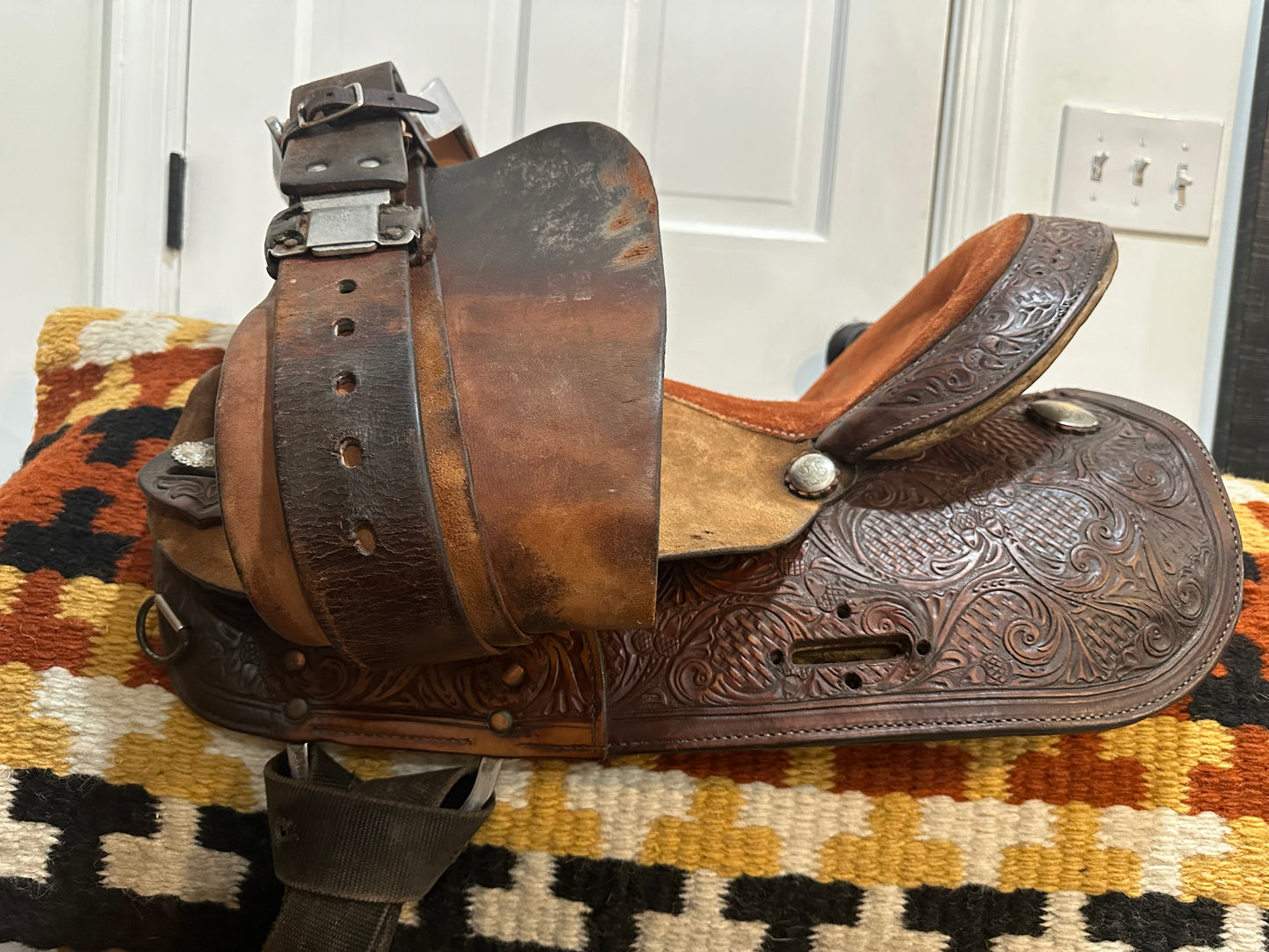 15” Circle Y NBHA Barrel Racing Saddle