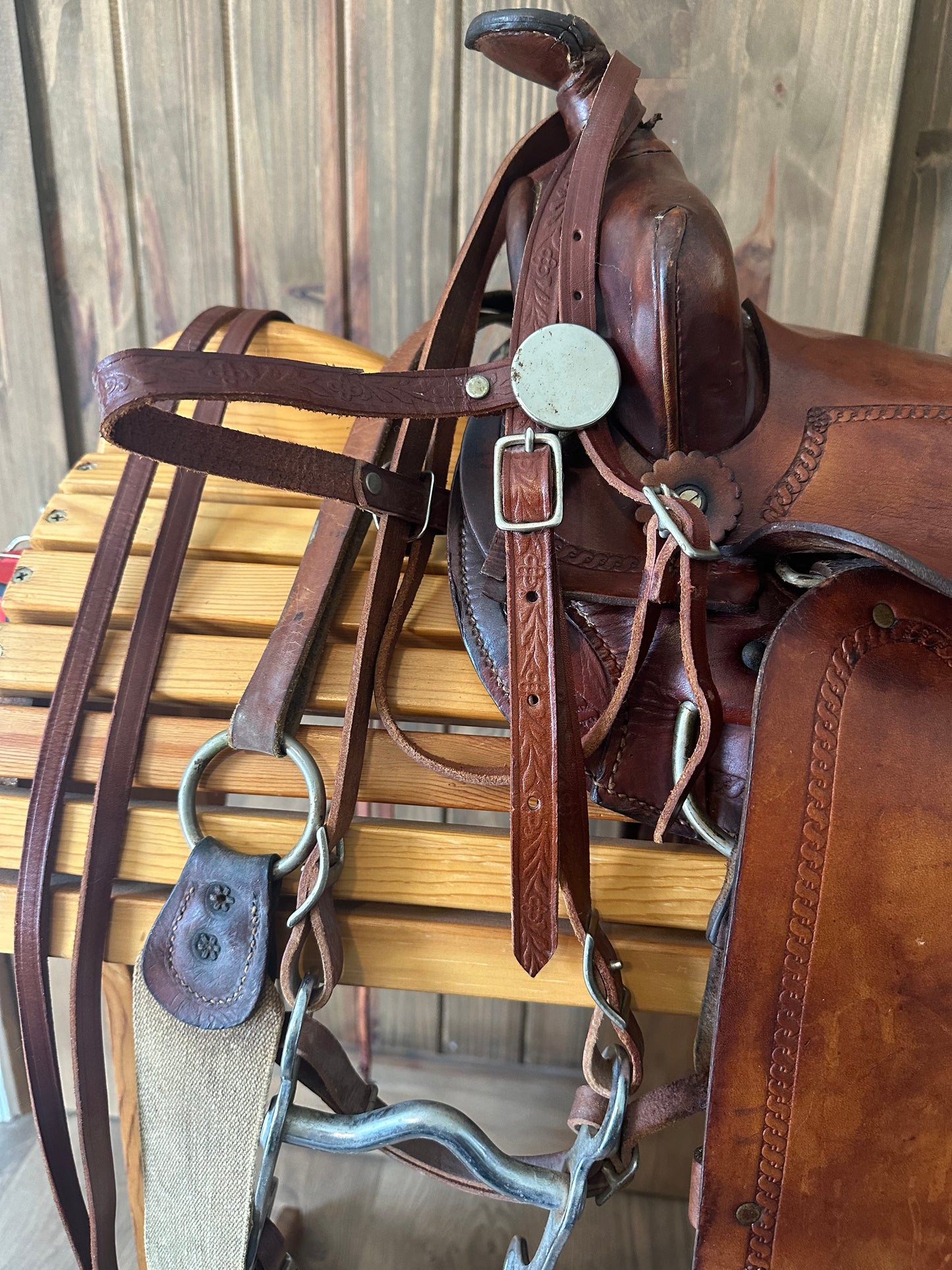 11” Simco Children’s Pony Western Saddle (PACKAGE)