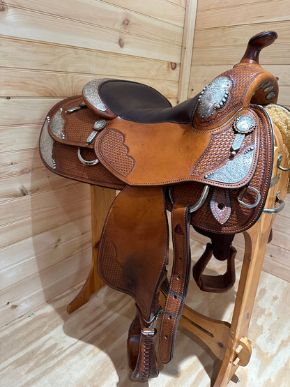 15” Bob’s Custom Saddlery Bob Avila Show Reiner Western Saddle