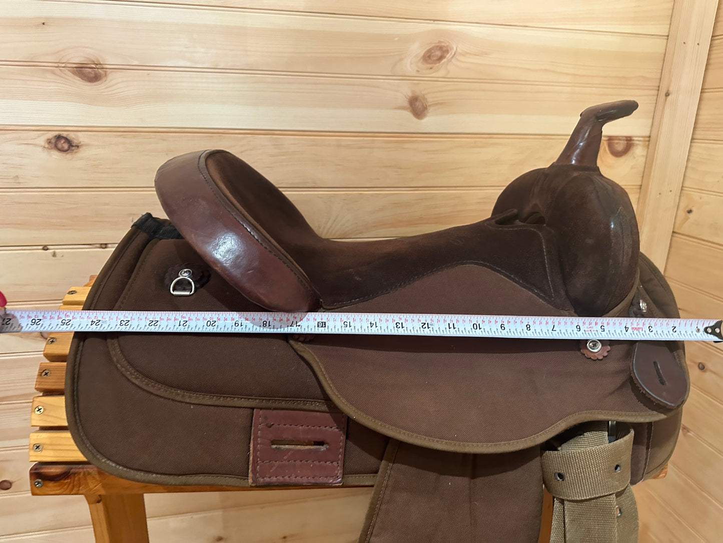 16” Circle Y Cordura Park & Trail Western Saddle Model 3011