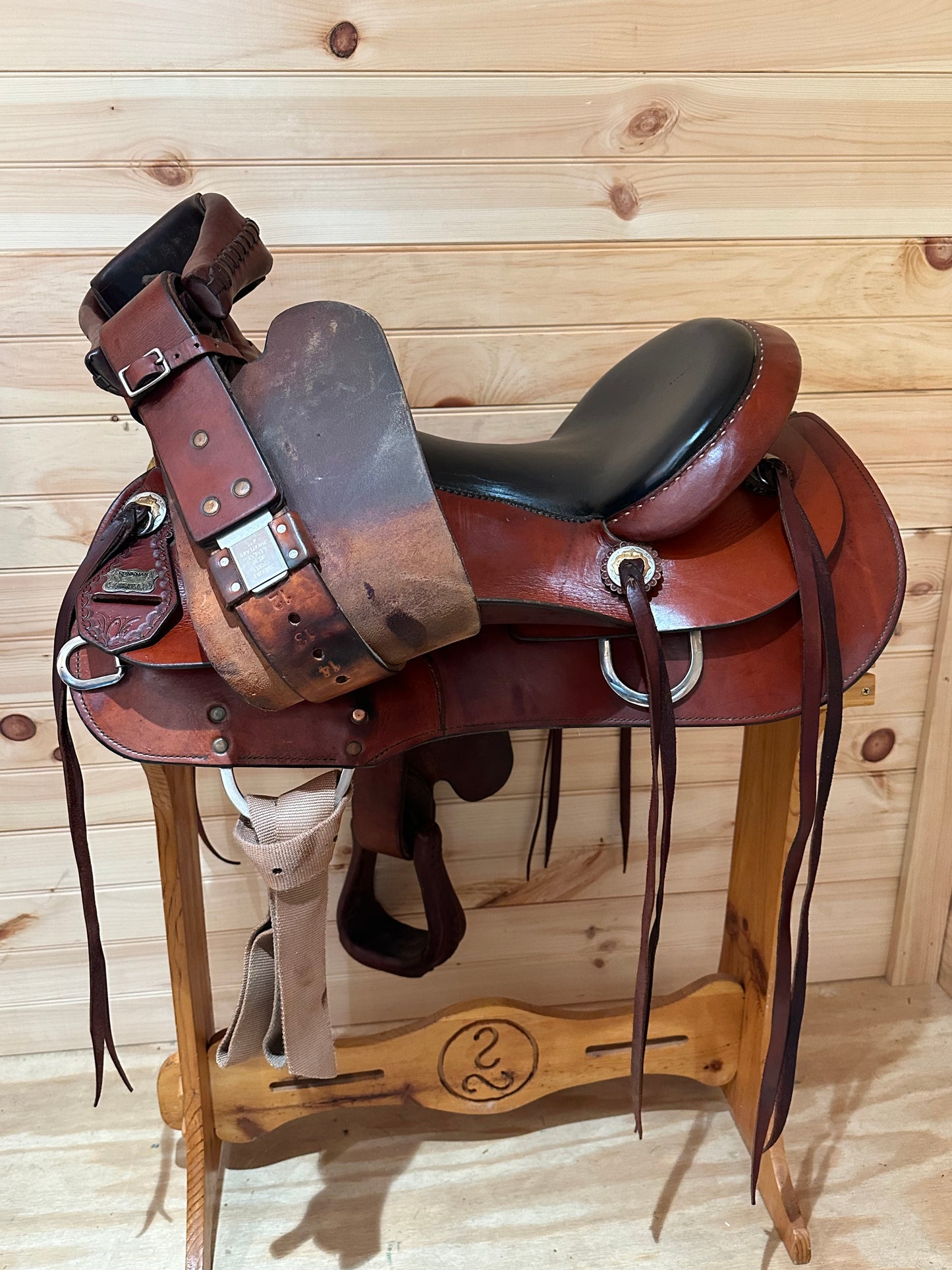 16” Reinsman Mississippi Trail Western Saddle Model 4104