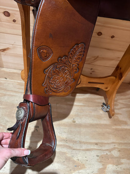 15” Tex Tan Hereford Western Equitation Saddle Model 08-1440-P