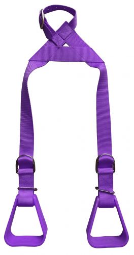 Showman Heavy duty nylon adjustable Children's buddy stirrups