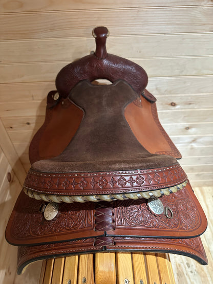 16” Circle Y Kelly Kaminski “Big Dreams-All Heart” Barrel Racing Western Saddle Model 2200