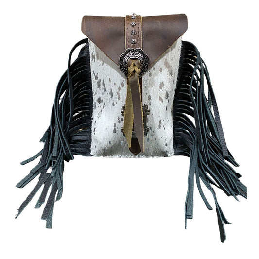 Showman Cowhide Rear Cinch Bag