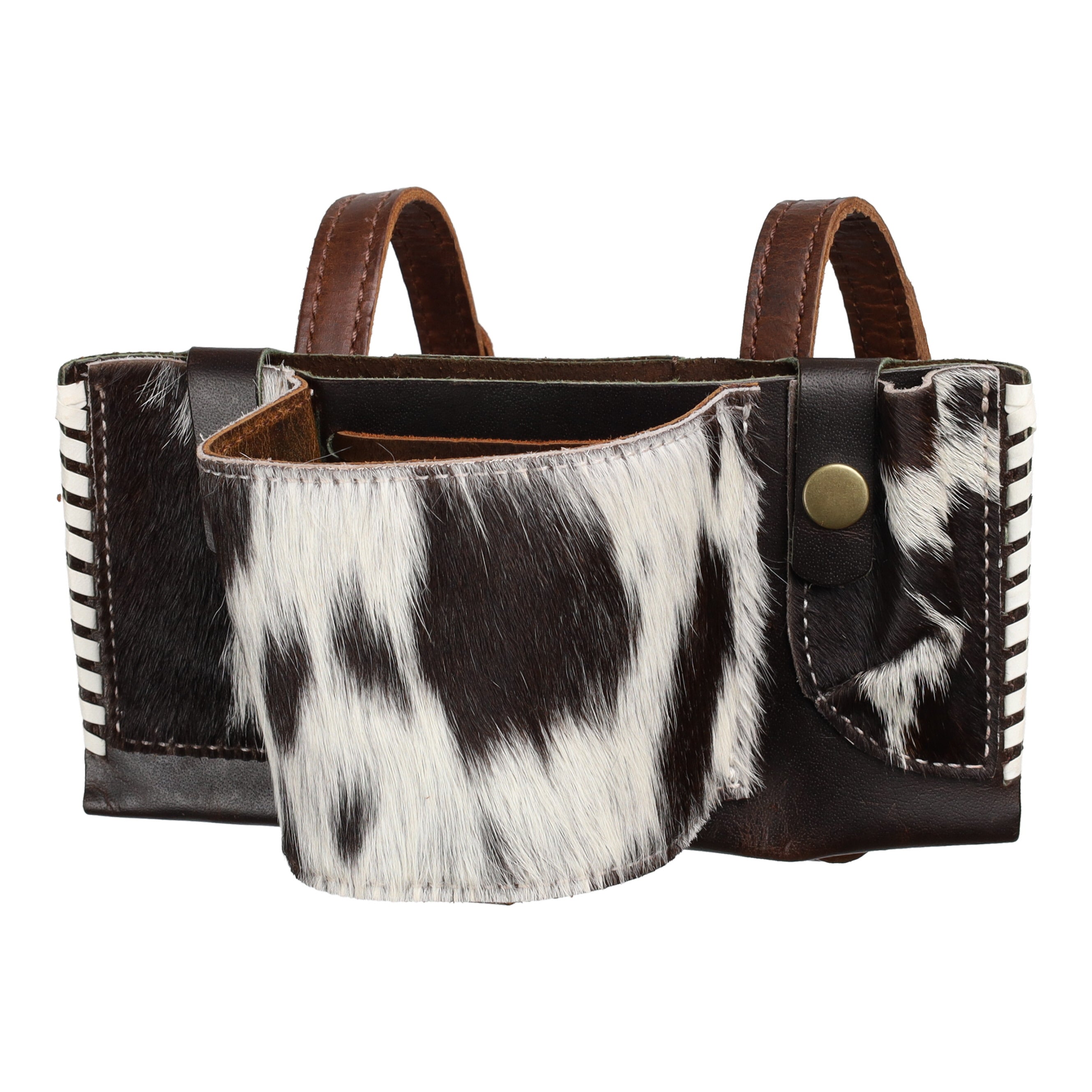 Showman Trail Companion Cowhide Saddle Pommel Pouch Bag – The