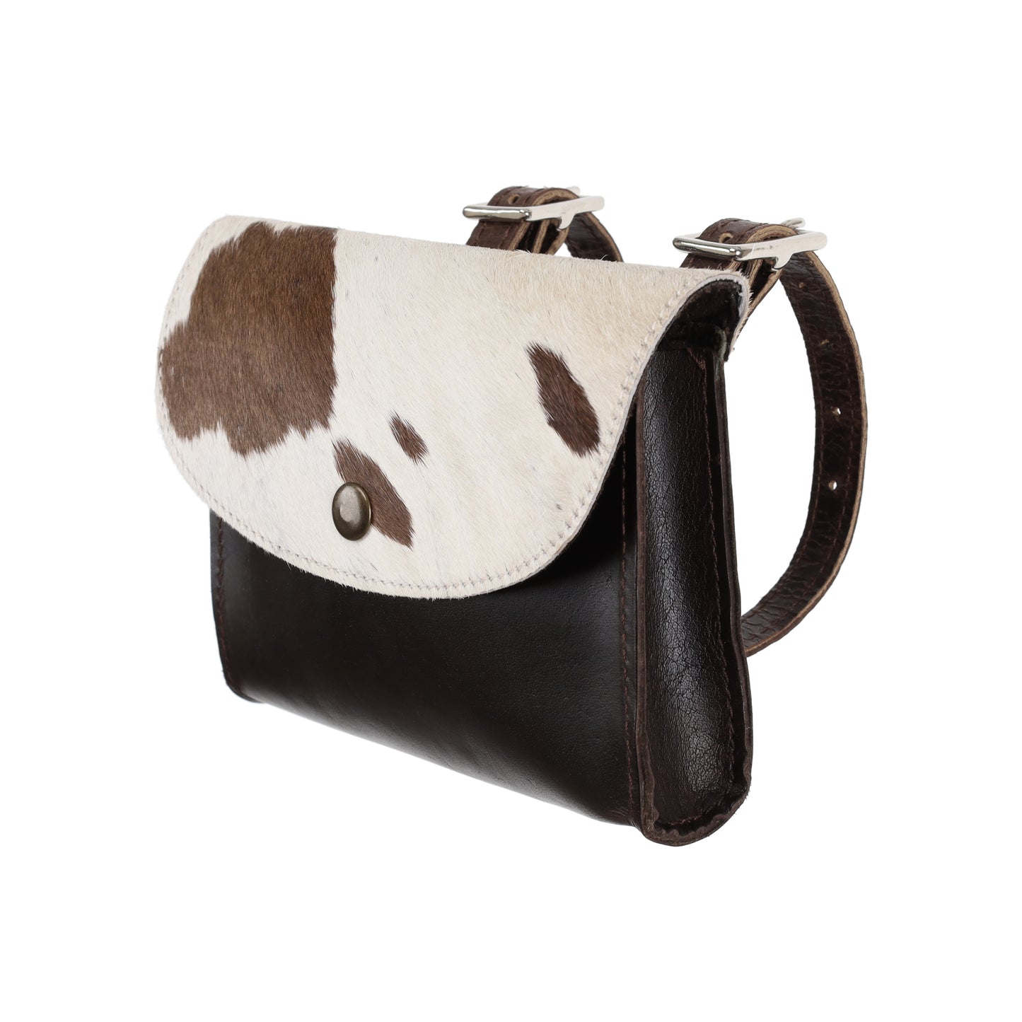 Showman Cowhide Dark Oil Leather Pommel Pouch
