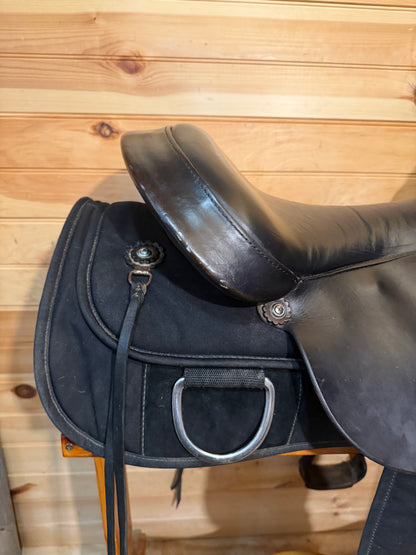 16” Circle Y High Horse Lockhart Western Trail Saddle Model 6910