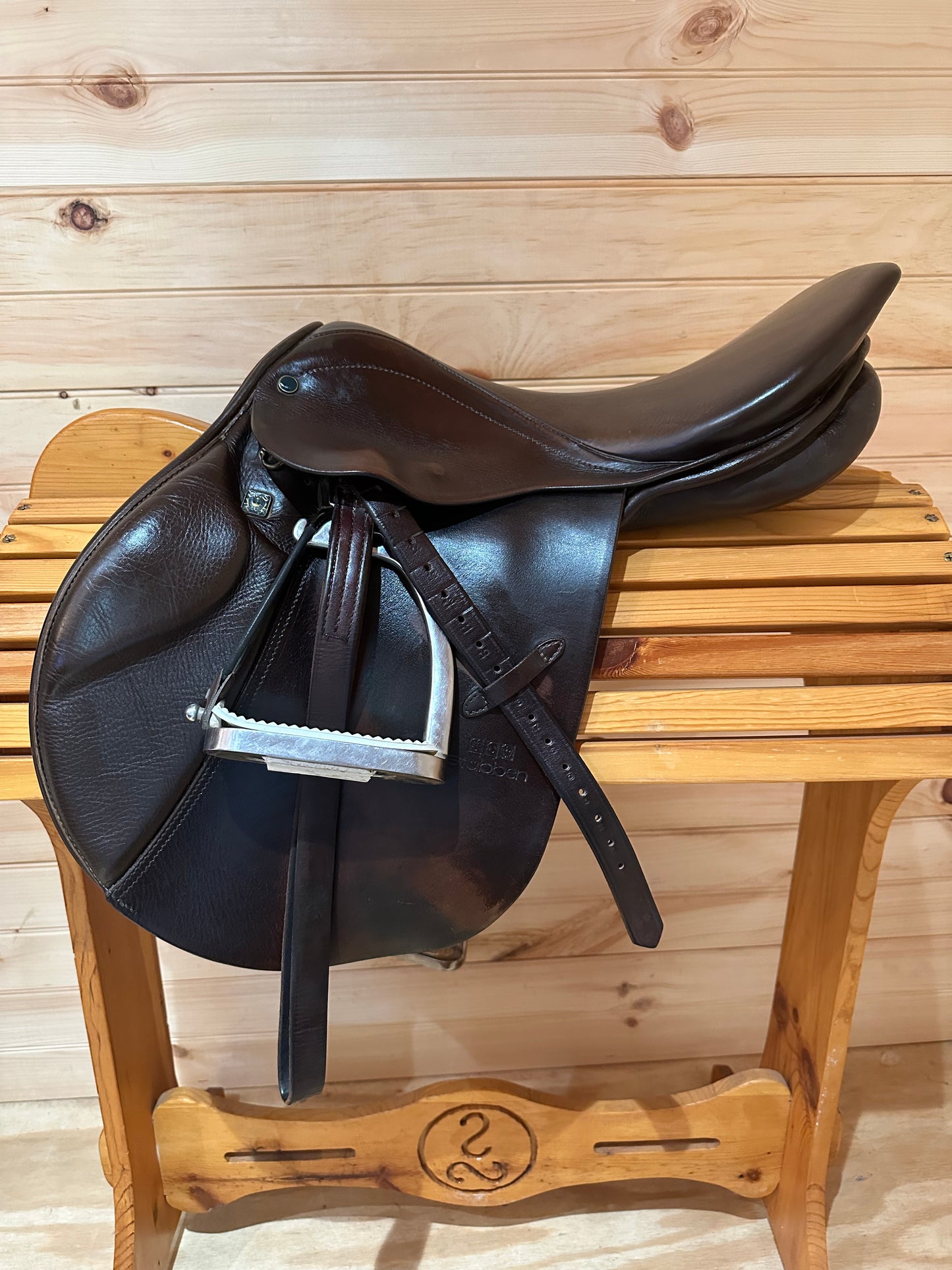 17” Stubben Edelweiss Close contact/Jumping Saddle D/31cm