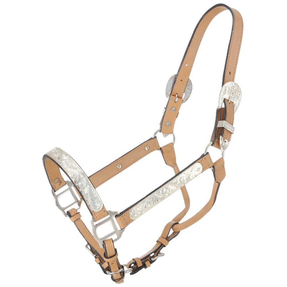 Royal King Silver Bar Show Halter - Full