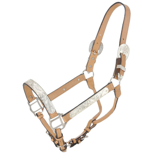 Royal King Silver Bar Show Halter - Full