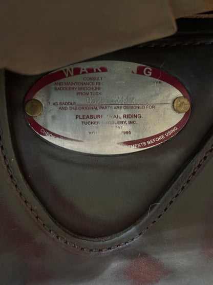 15.5” Tucker High Plains Western Trail Saddle Model 260