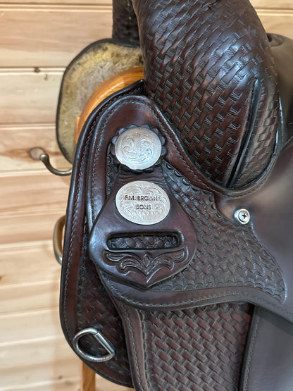 16” Circle Y Park & Trail Western Saddle Model 2206