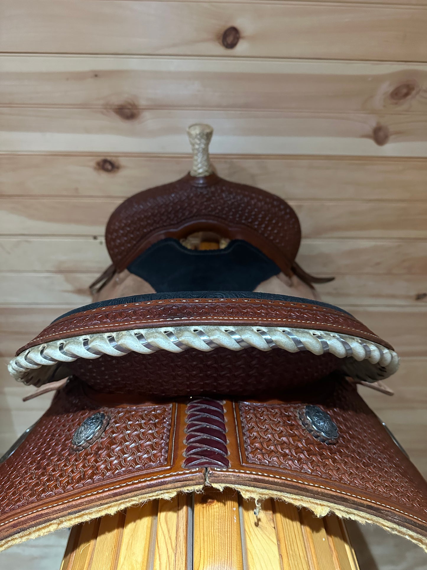 14.5” Circle Y Sabine Barrel Racing Saddle Model 2201