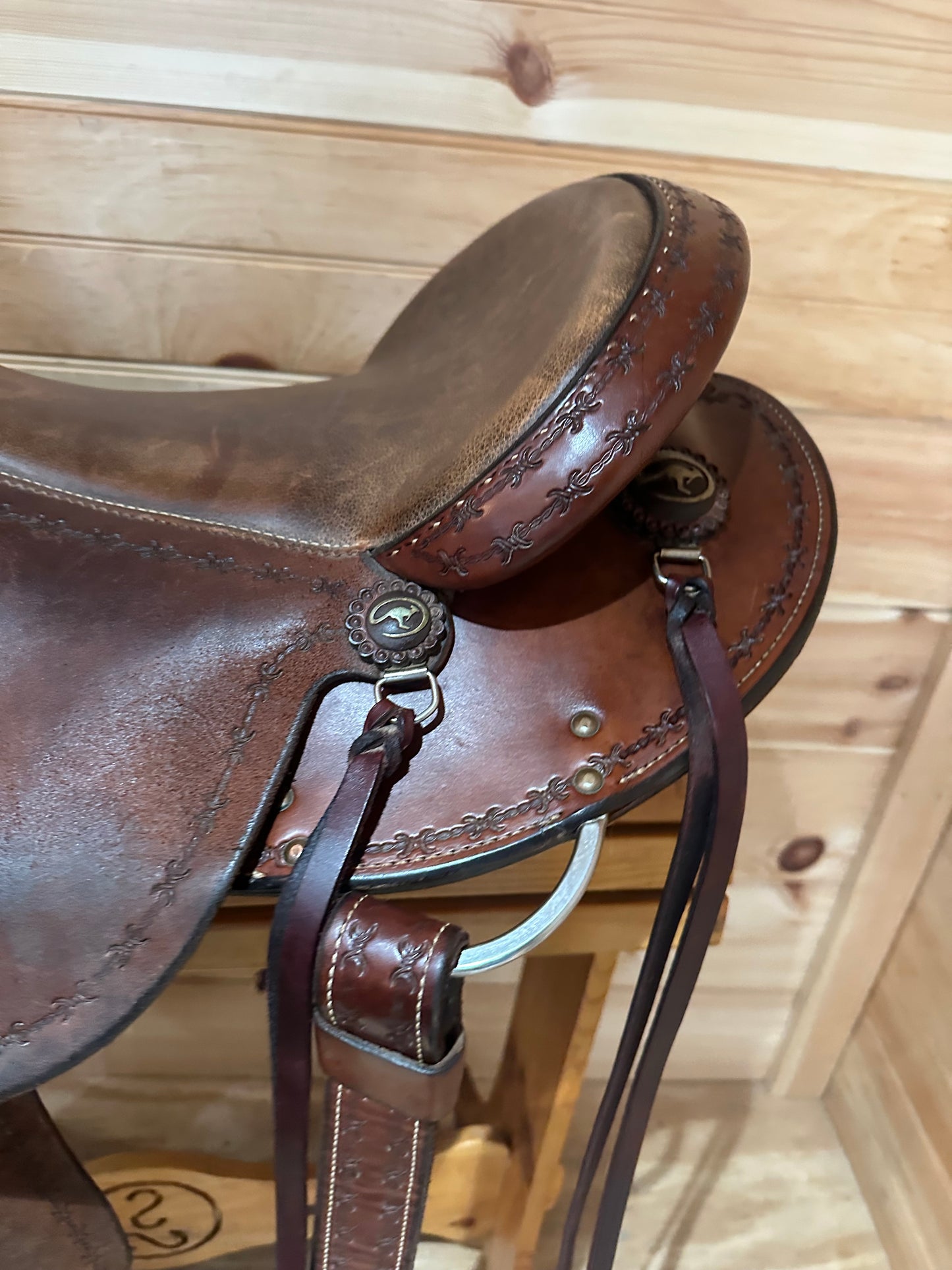 16” Clinton Anderson Aussie Saddle by Martin Saddlery