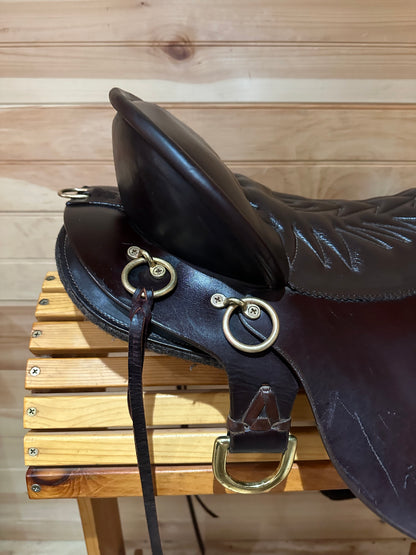 17.5” Tucker Cheyenne Western Trail Saddle Model 157
