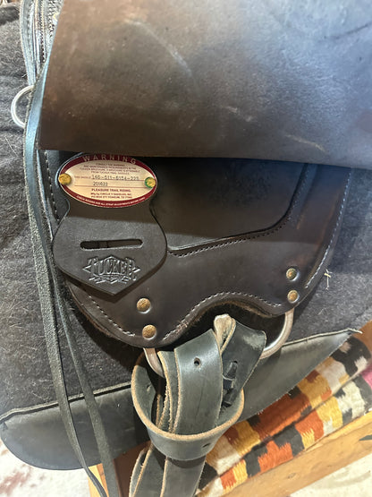 15.5” Tucker River Plantation Endurance Trail Saddle Model 146 (2016)