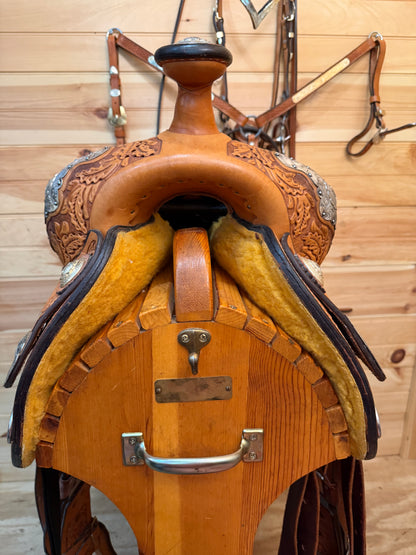 16” Reinsman Supreme Show Western Show Saddle Model 4586