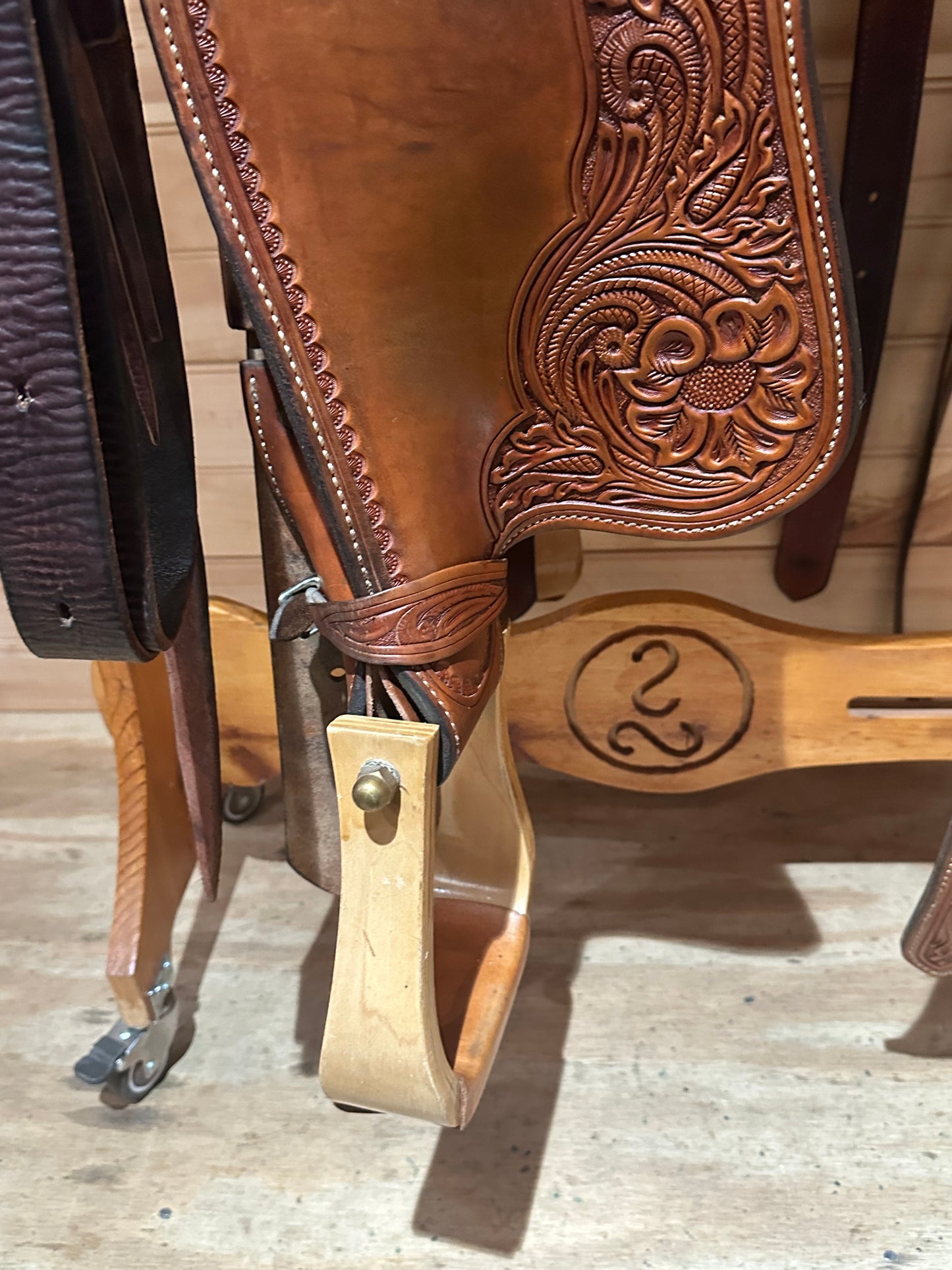 15.5” Crates Light Ladies Ranch Versatility All-Event Saddle Model 2282-3