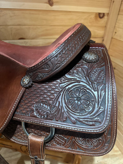 17” Draggin S Saddlery Ladie’s Roper Western Saddle