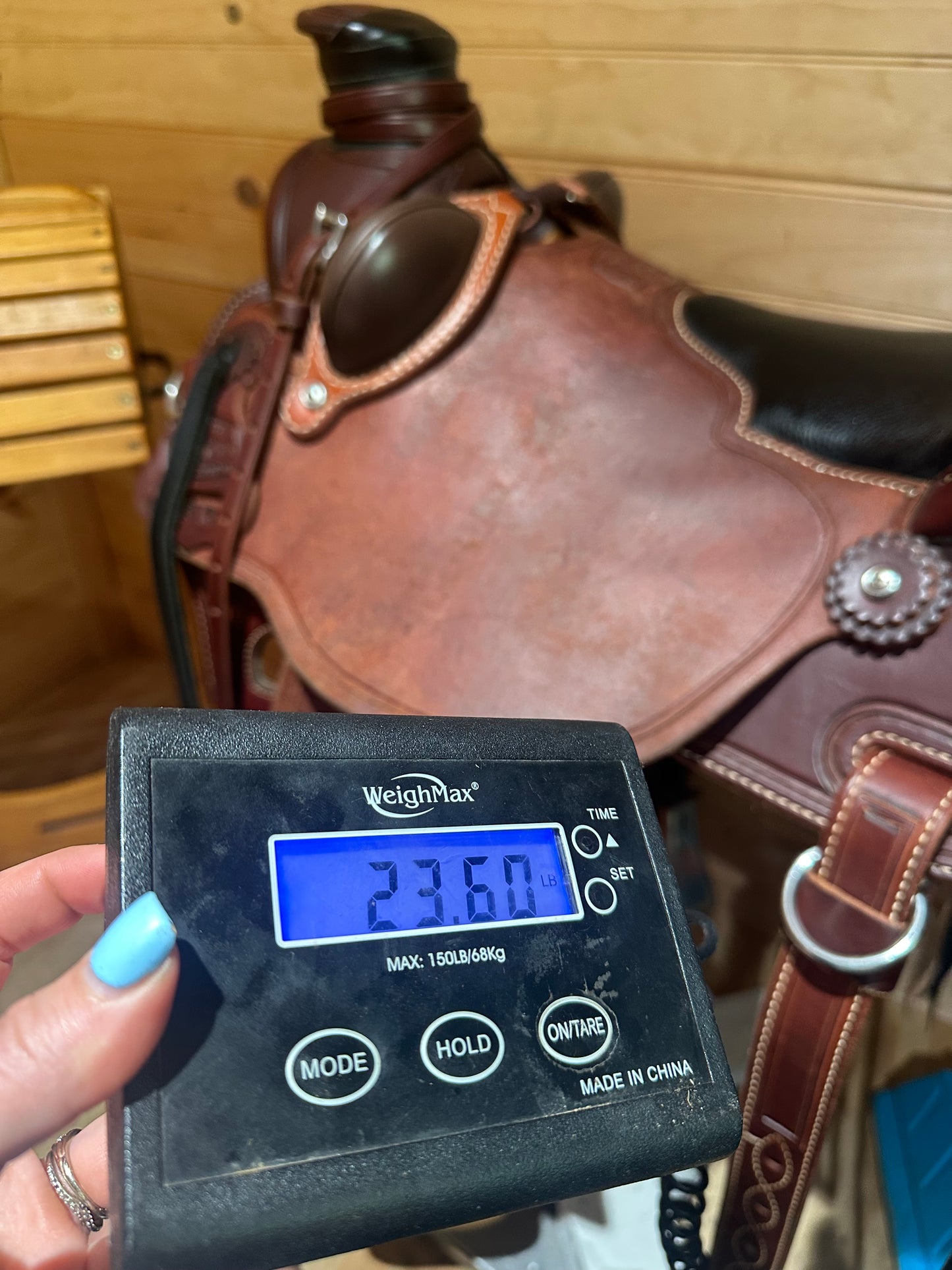 15.5” McCall Mclite Wade Western Saddle W108 521