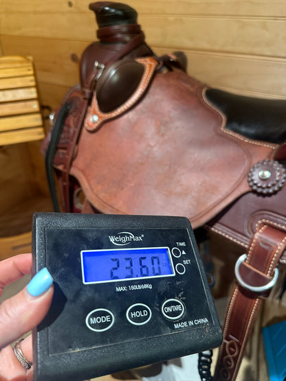 15.5” McCall Mclite Wade Western Saddle W108 521